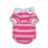 Pink Striped Polo