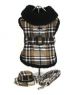 PLAID COAT & LEASH